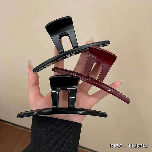 Pack of 2 and 3 Large Strong Matte Claw Clips Korean Style Hair Clips for Girls, Hair Catcher Claw Clip"